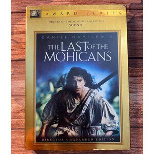The Last Of The Mohicans DVD Director's Expanded Edition Daniel Day-Lewis